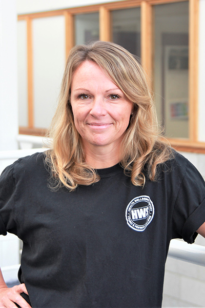 A photo of Sheona Cornes, Health and Wellbeing Coordinator at Truro and Penwith College.